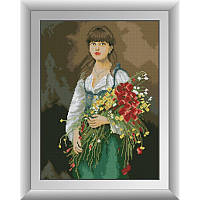Набор алмазной живописи Цветочница Dream Art 30846 (38 x 51 см)