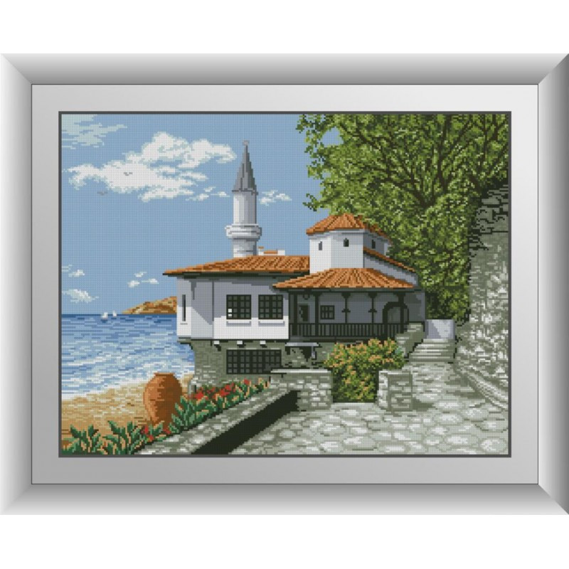 Алмазна мозаїка Тиха гавань Dream Art 30845 (48 x 63 см), фото 1