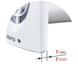 Побутовий вентилятор Вентс 100 Х1В (обладнаний  вимикачем), фото 2