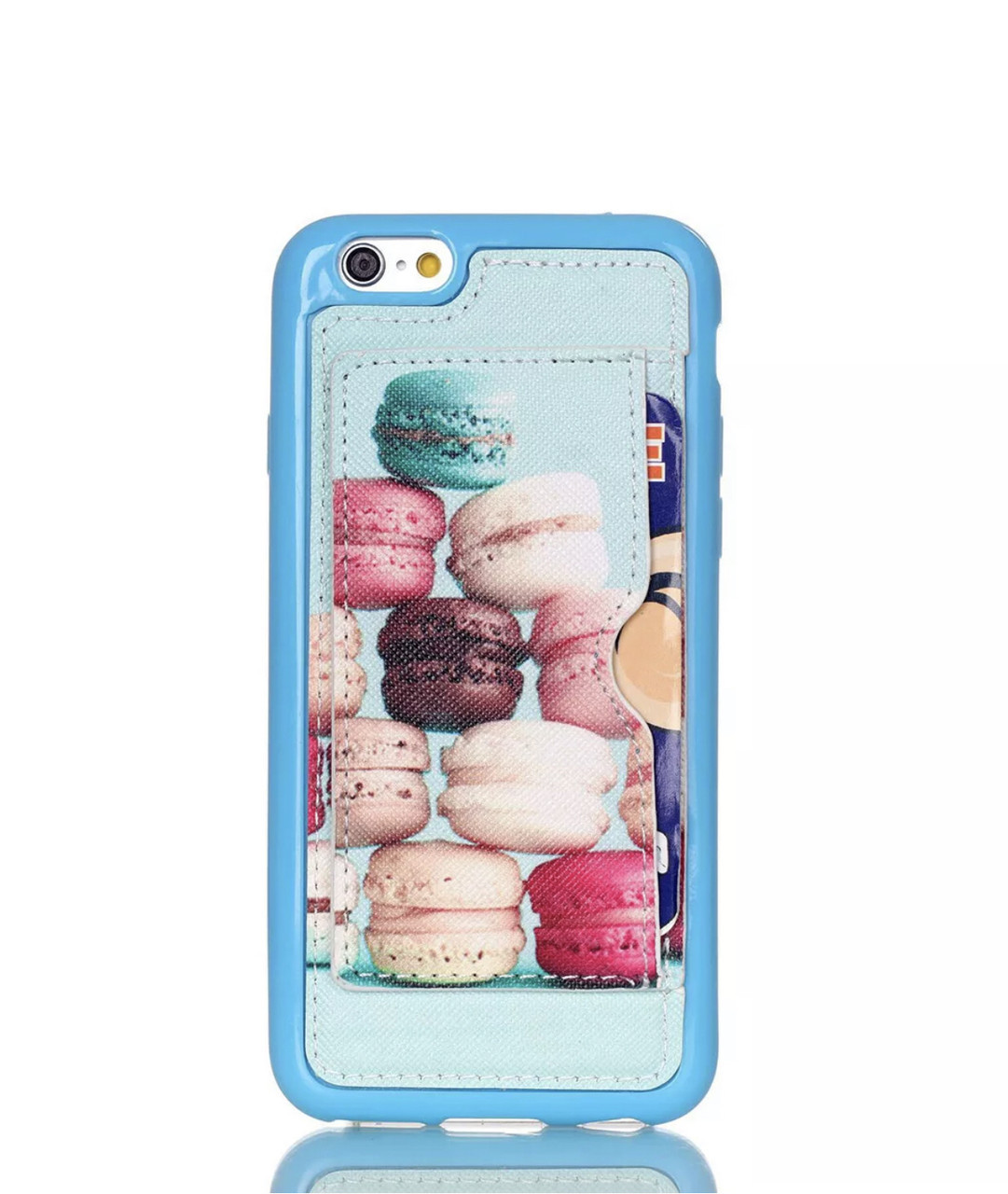 Чохол силіконовий для IPhone 6 Plus/6s Plus макаруни, фото 1