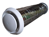 Воздушный приточный клапан в стену КПС-125 (до 40 м3/час)