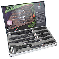 Набір металевих ножів із 6 предметів Non Stick Coating Sets 150247, фото 3