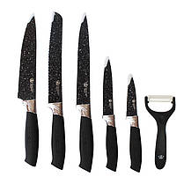 Набір металевих ножів із 6 предметів Non Stick Coating Sets 150247, фото 4