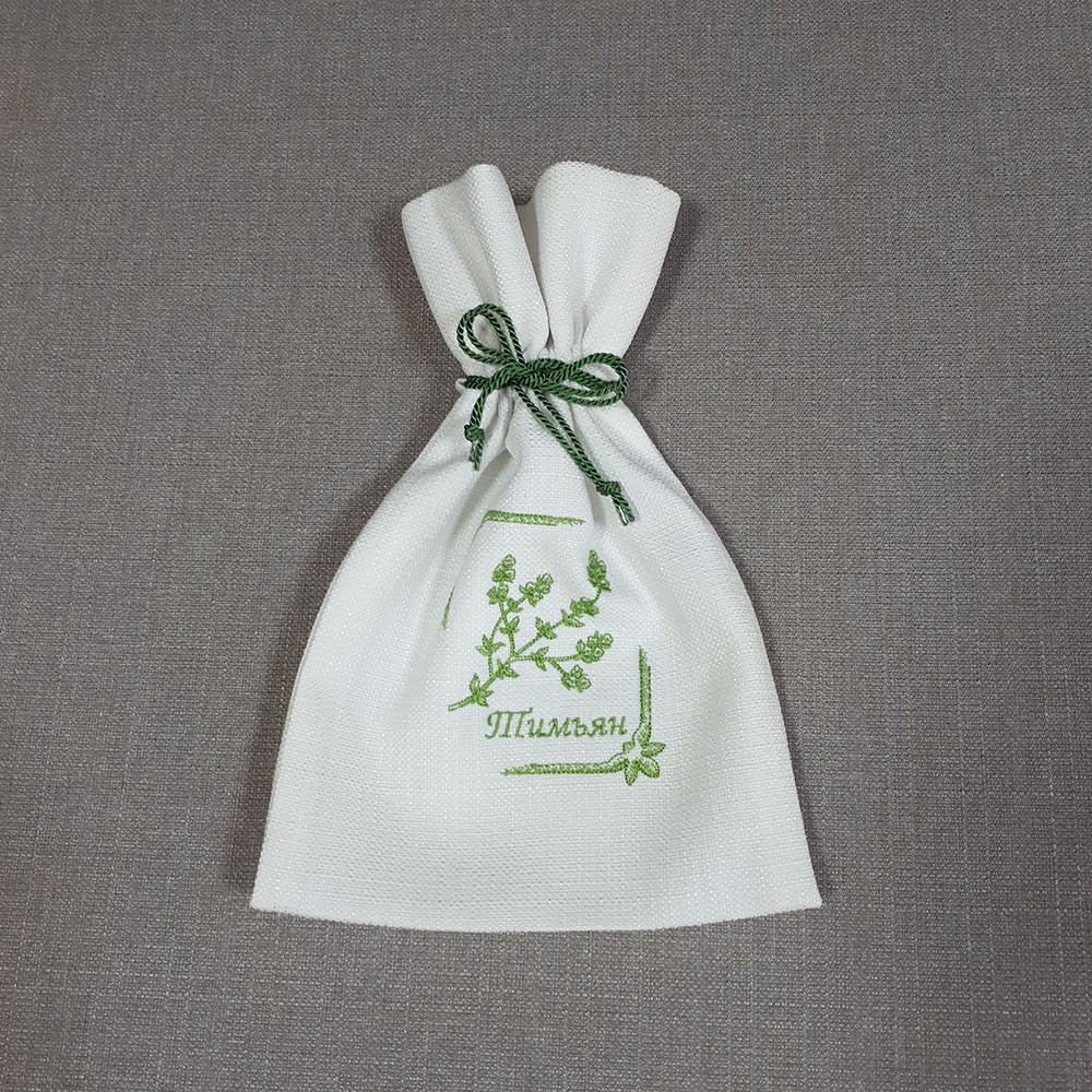 Мішечок для зберігання трав "Чебрець", фото 1