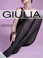 Колготки с узором GIULIA Miranda 60 model 2 2, NERO (черный)