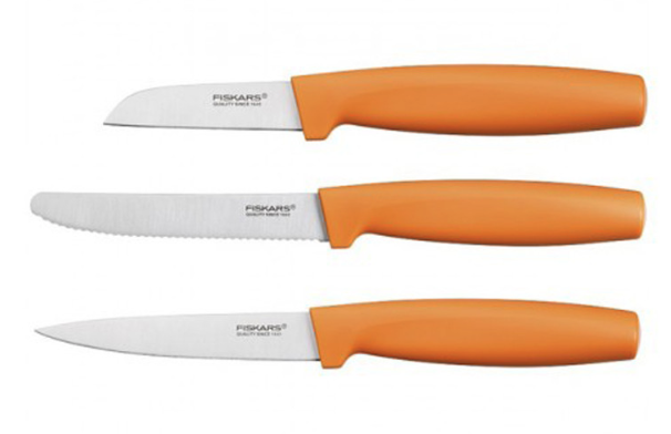 Набір ножів для чищення овочів Fiskars (1014272)