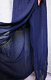 Сукня жіноча максі. Шифон. Синий 44-46 р., фото 8