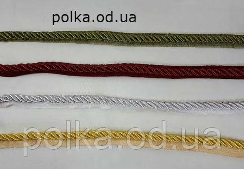 Шнур на тасьмі, ширина 10 мм (1уп-23метра), фото 1