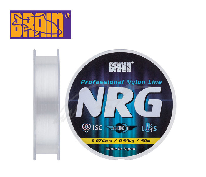 Волосінь Brain NRG 50m 0,234 mm 4,32 kg