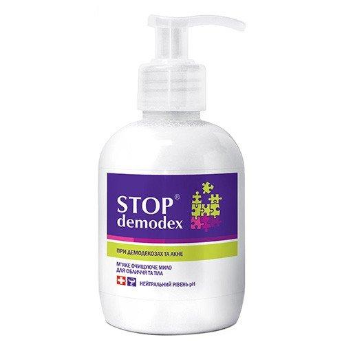 Мыло очищающее мягкое Стоп Демодекс / Stop Demodex 270 мл - фото 1 - id-p995271683