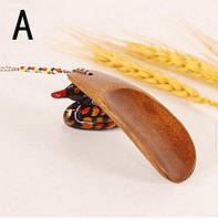 Дерев'яна ложка для взуття маленька