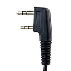 Гарнітура для рації Kenwood-Baofeng (BF-888S,UV-5R,UV-82) ларингофон V1, фото 4
