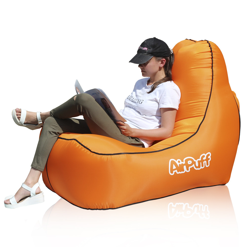 AirPuff Надувное Кресло для Отдыха (Orange) — Купить Недорого на Bigl ...