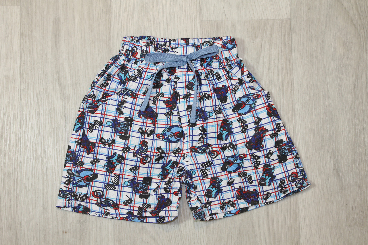 Шорти на хлопчика легкі бавовняні, фото 1