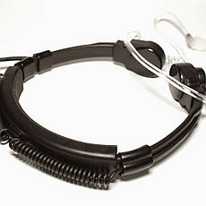 Гарнітура для рації Kenwood-Baofeng (BF-888S,UV-5R,UV-82) ларингофон V2, фото 6