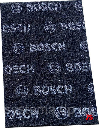 Шліфувальний лист скотч-брайт, 152 х 229 мм, чорний - Bosch Expert for Medium 2 608 608 212, фото 1