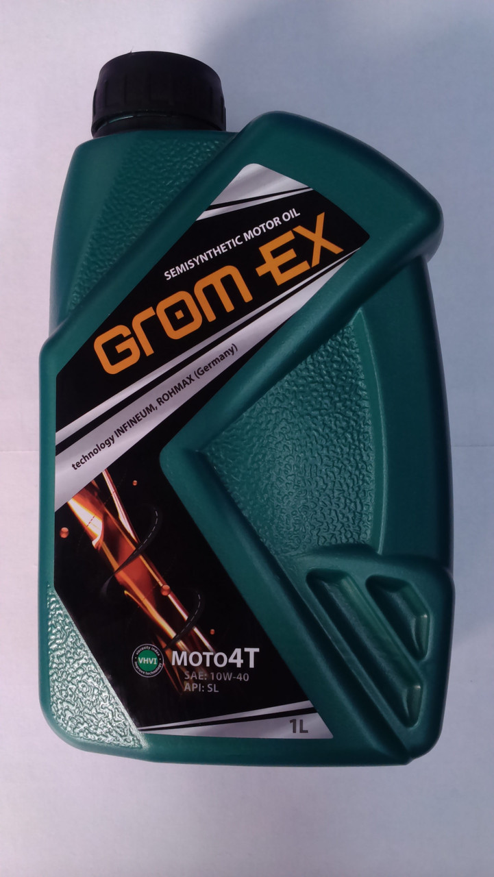 Масло для 4-Т двигунів Grom-ex 10W/40