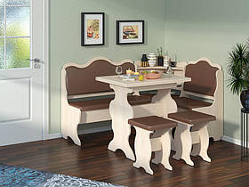 Кухонний куточок із розкладним столом Корнет