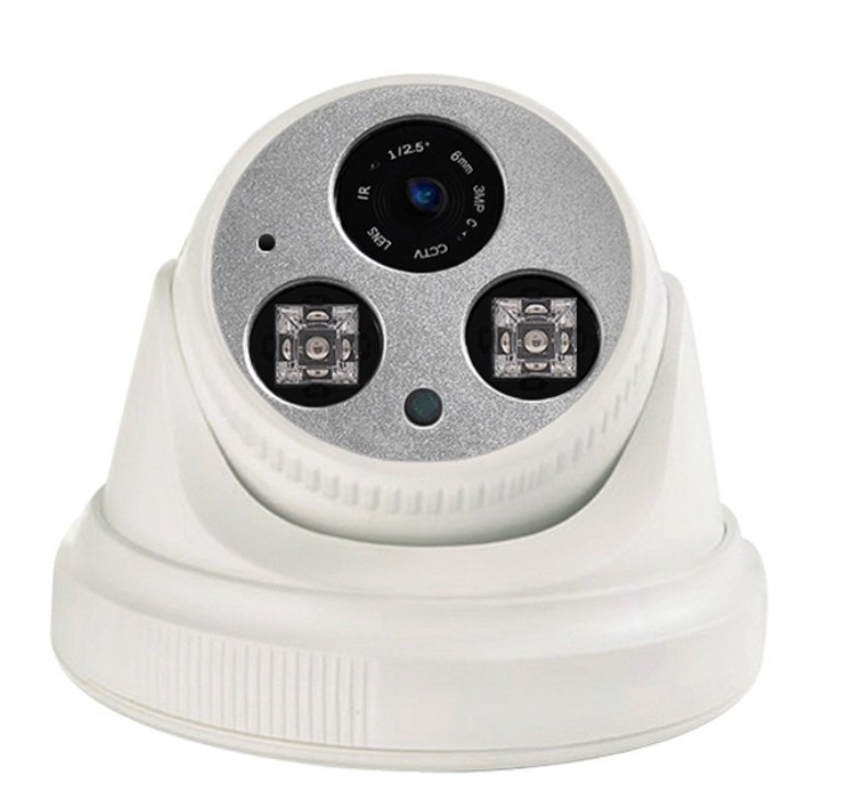 IP камера DS-HD3020S дозвіл 3Mp, фокус 4 мм,POE,H265