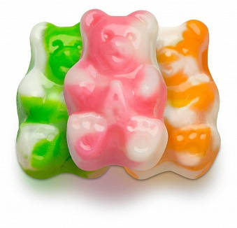 Желейные конфеты Albanese Sherbet Gummi Bears, 255 г, фото 2