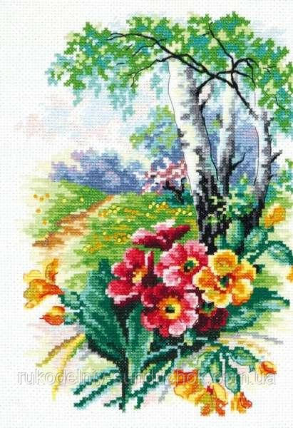 Набір для вишивання хрестом Чудесная игла Квітучий травень (Арт. 43-11), фото 1