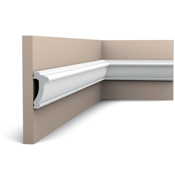 Молдинг для стін, гладкий, Orac Decor Axxen, PX113 ліпний декор з дюрополімер