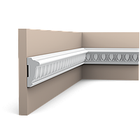 Молдинг для стен, гладкий, Orac Decor Axxen, PX114 лепной декор из дюрополимера