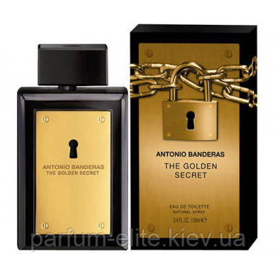 Чоловіча туалетна вода Antonio Banderas The Golden Secret 100ml (test)