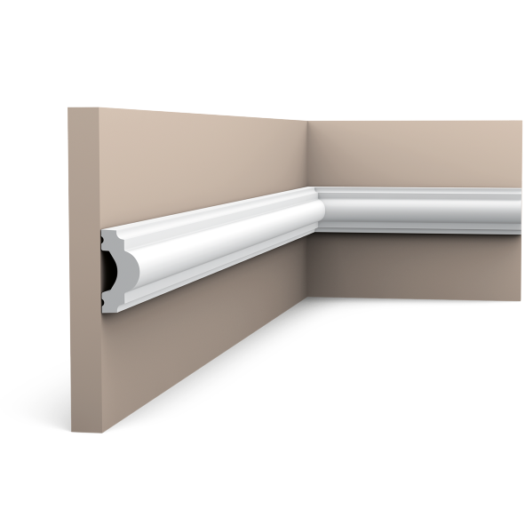 Молдинг для стін, гладкий, Orac Decor Axxen PX120 ліпний декор з дюрополімер