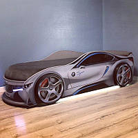 Ліжечко-машина "Space" сіра