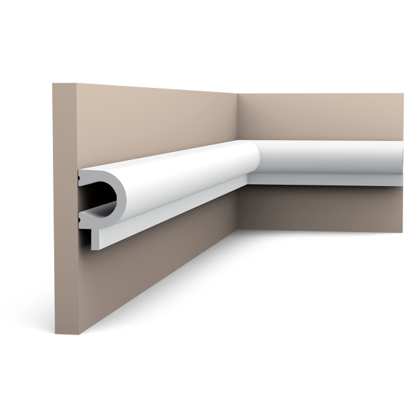 Молдинг для стін, гладкий, Orac Decor Axxen, PX169 ліпний декор з дюрополімер