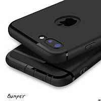 Силиконовый чехол для Iphone 7 plus/Iphone 8 plus ультратонкий черный