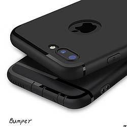 Силіконовий чохол для Iphone 7 plus/Iphone 8 plus ультратонкий чорний