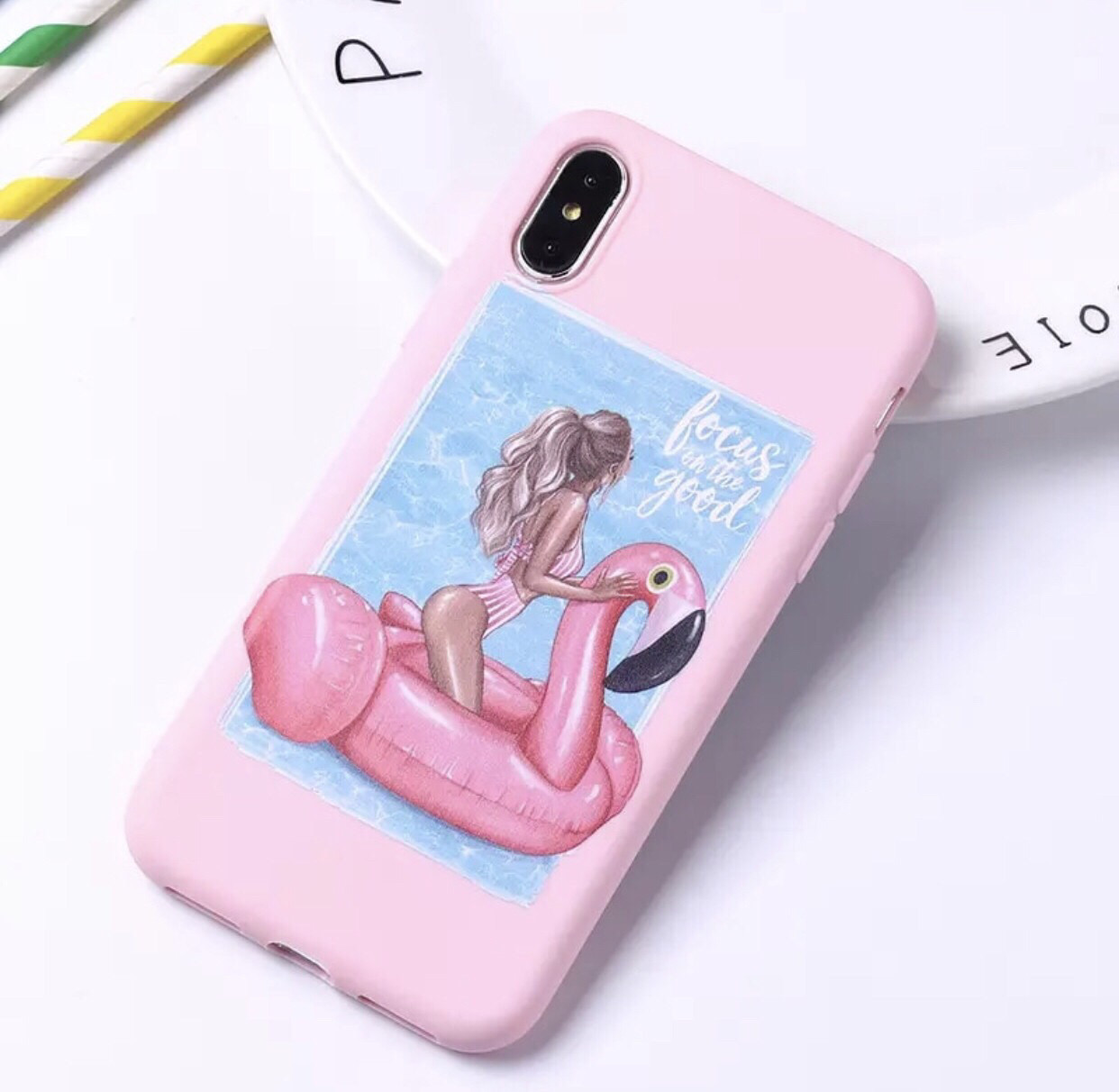 Силіконовий чохол Iphone 7 plus/Iphone 8 Plus summer