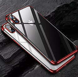 Силіконовий чохол для Iphone XS Max, red