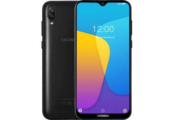 Doogee Y8C black смартфон 1/8 GB, 8MP 6.1", + подарунок