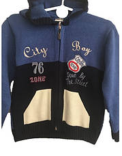 В'язана кофта на хлопчика 5 років, фото 4