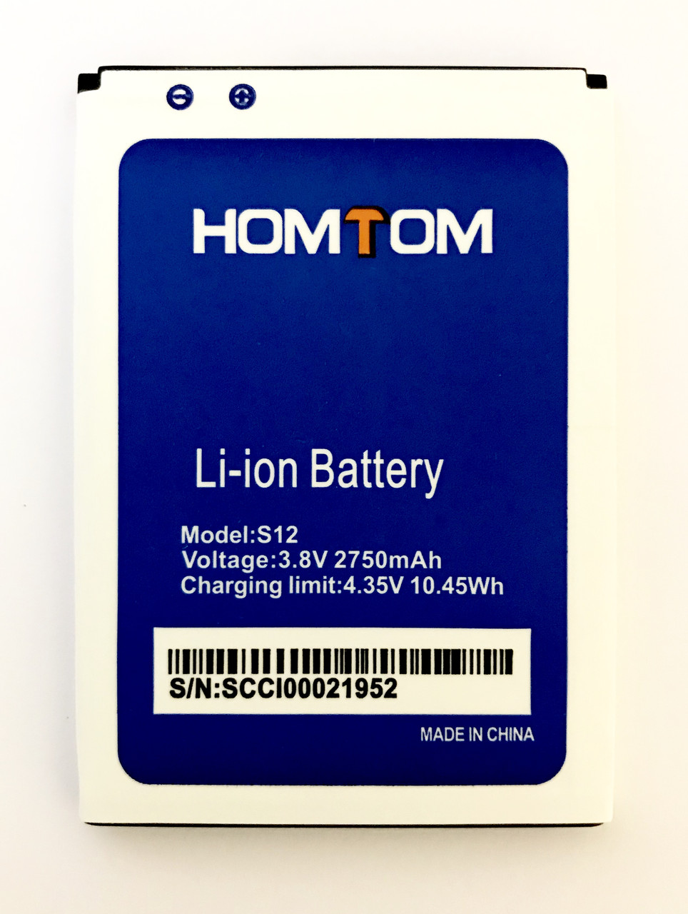 Homtom S12 Акумулятор батарея, фото 1