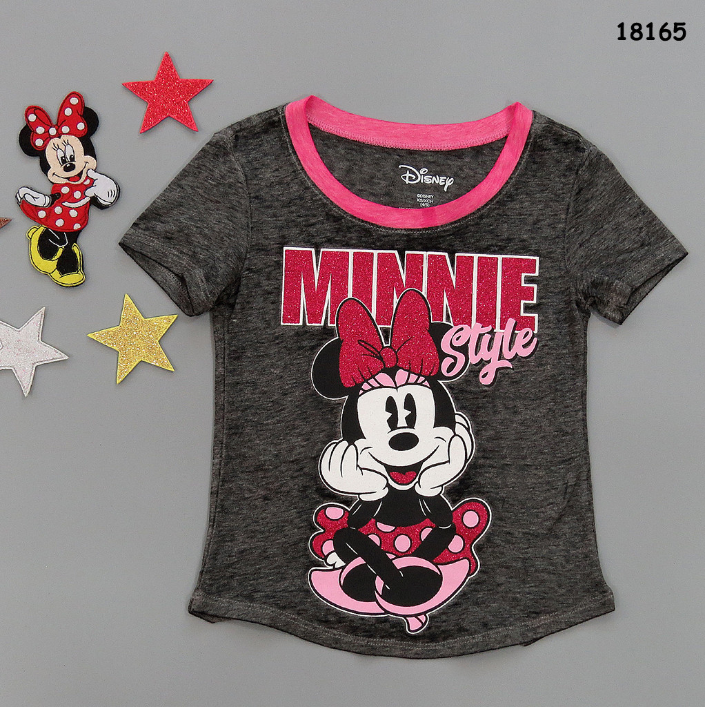 Футболка Minnie Mouse для дівчинки. 4-5; 6-7 років