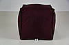 Бордовий пуф пуф безкаркасне Крісло мішок груша диван, фото 2