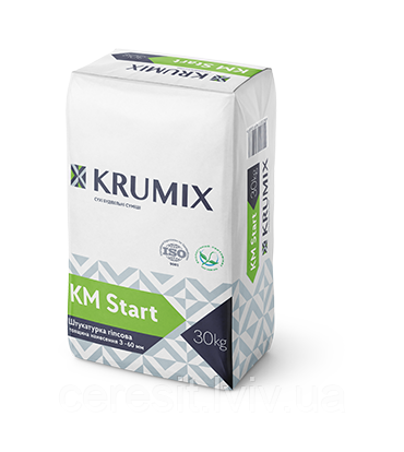Штукатурка гіпсова стартова KM Start Krumix 30кг
