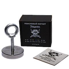 Пошуковий магніт F-120 Пірат односторонній + ТРОС 🎁