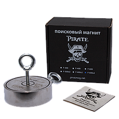 Пошуковий магніт F-600х2 Пірат двосторонній + ТРОС 🎁