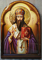 Икона Святитель Василий Великий писаная