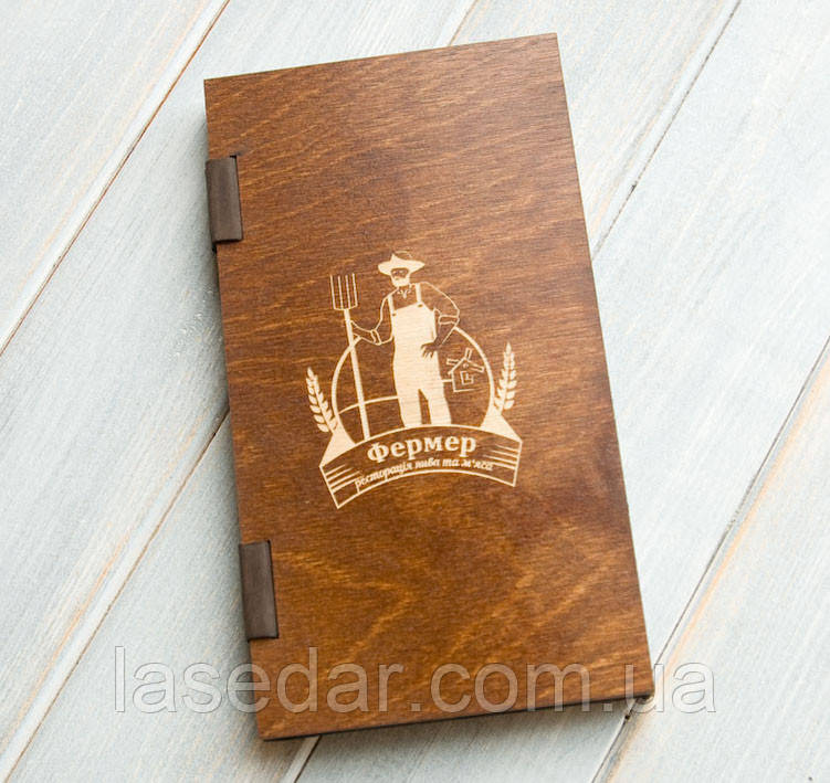 Лічниця з дерева та шкіри, фото 1