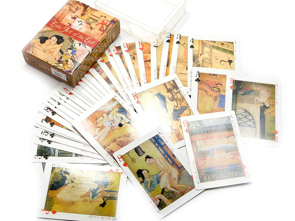 Карти гральні "Erotic art of East" (10х7,5х2,5 см)