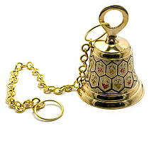 Дзвін з малюнком на ланцюгу (d-10.5,h-61см)(Bell Cld Hanging S)