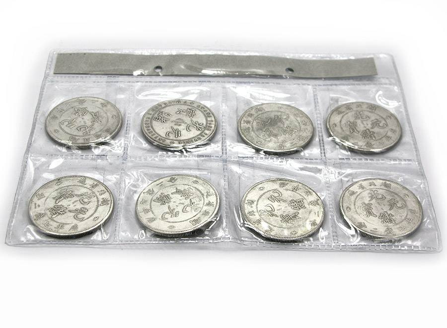 Монети колекційні "Дракон" (d 3,8 см) (н-р 8 шт.)