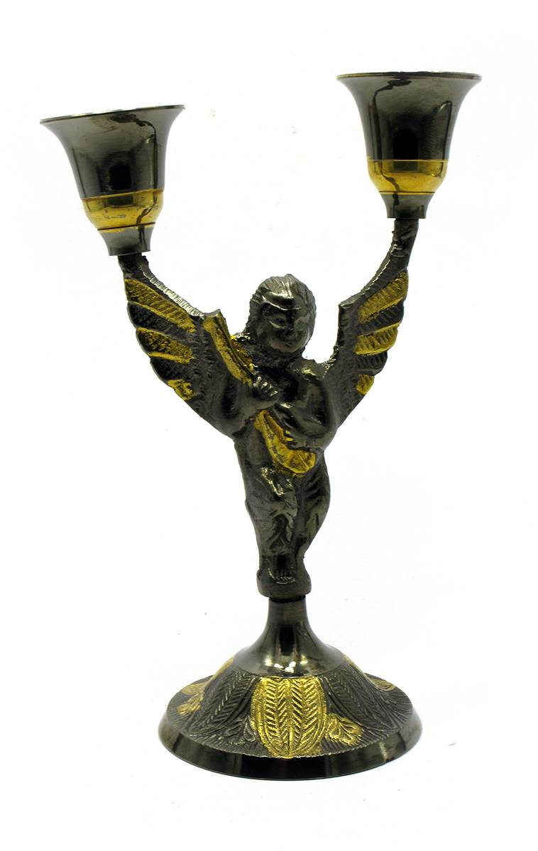 Підсвічник бронзовий Янгол (16х10,5х7 см)