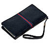 Клатч чоловічий гаманець Eminsa 5113-37-19 шкіряний темно синій, фото 2
